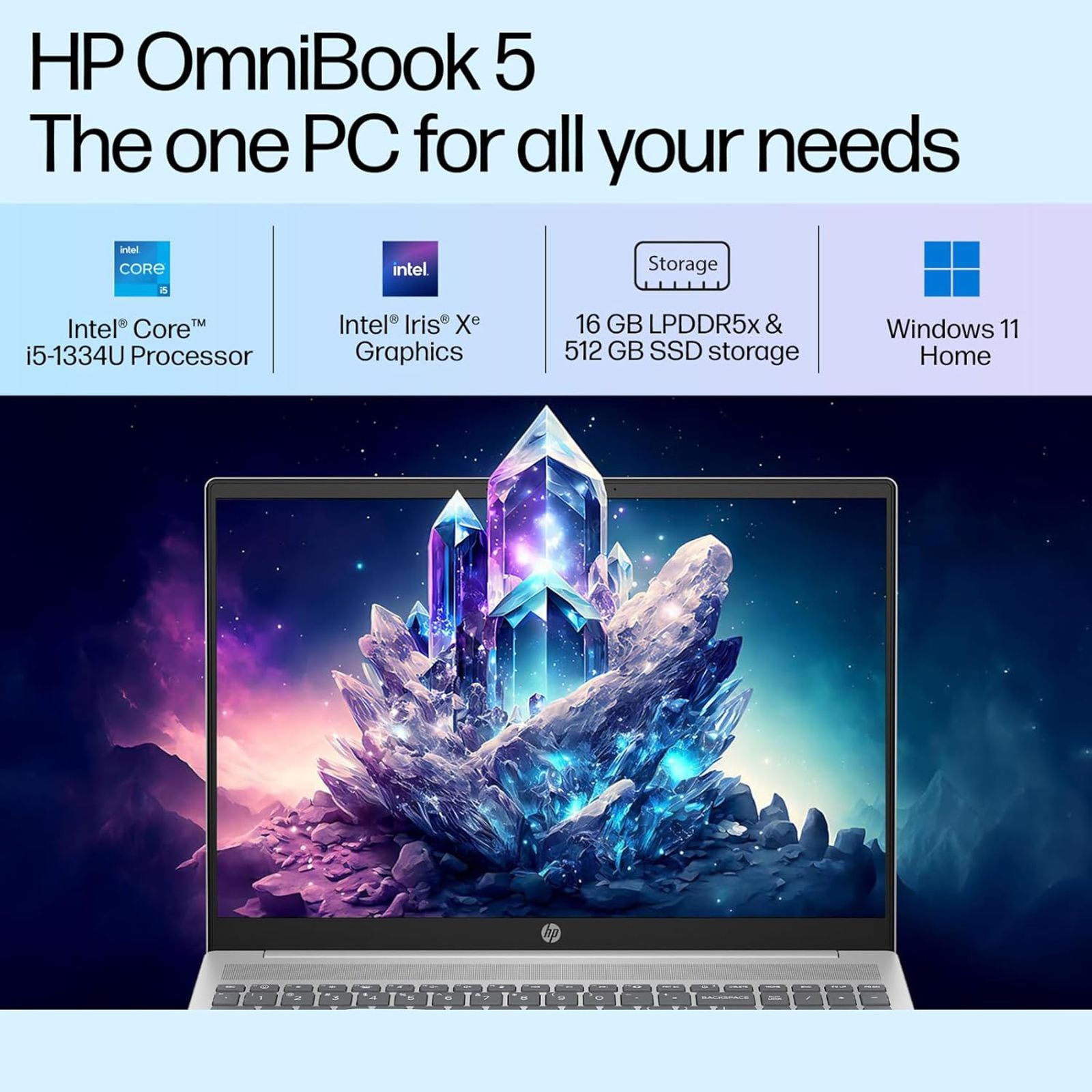 Buy HP OmniBook 5 16-ba1008TU Intel Core i5 13th Gen Laptop (16GB